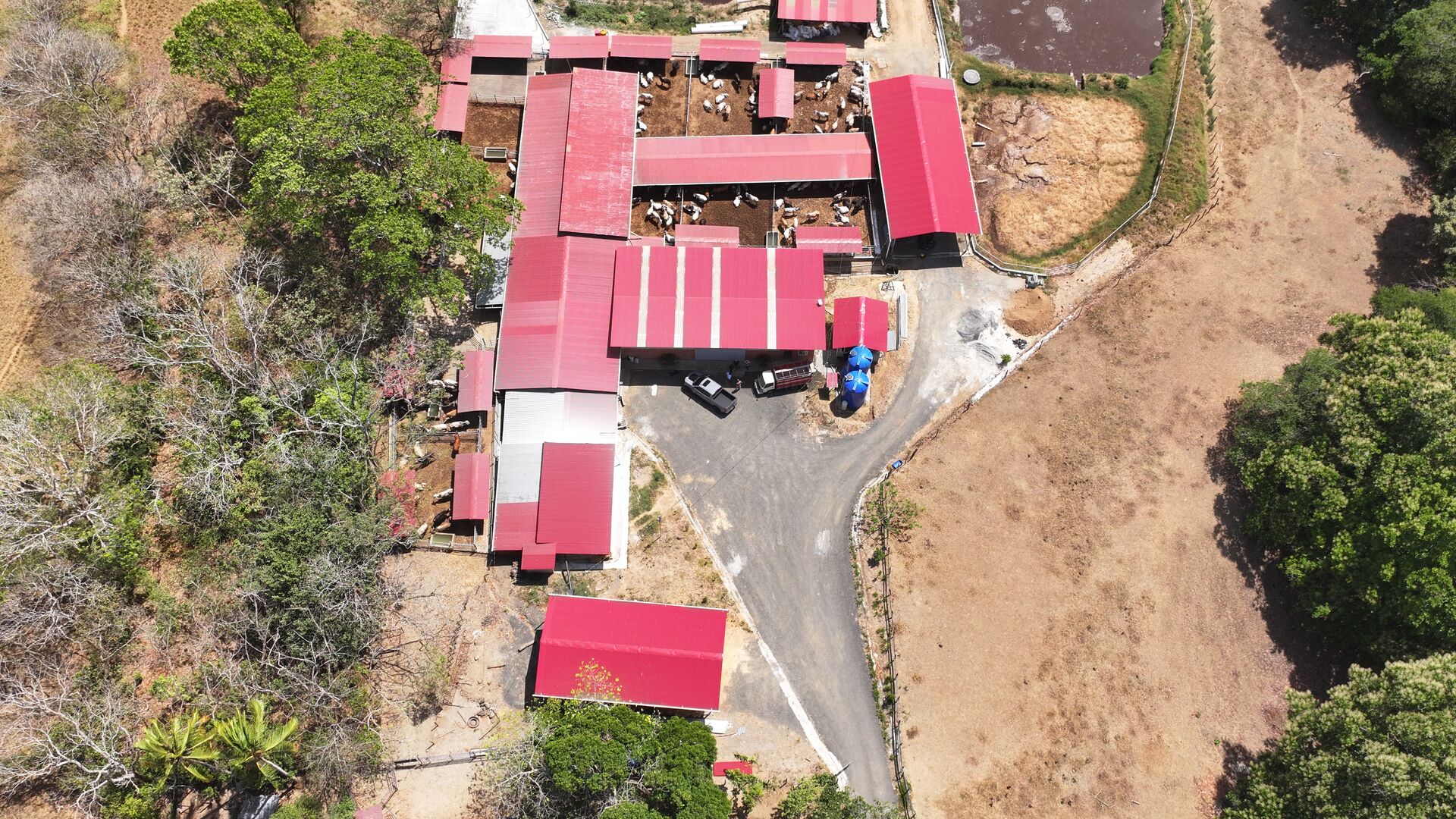 Corrales desde el aire